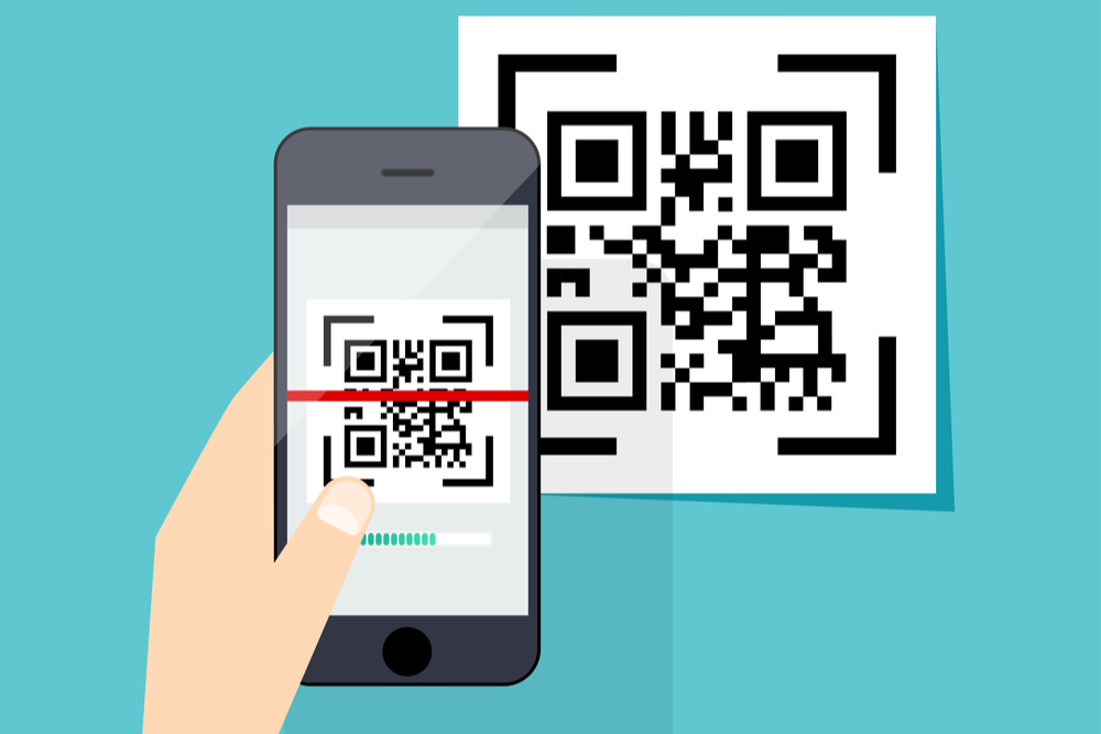 QR code for charity donations to The Big Issue