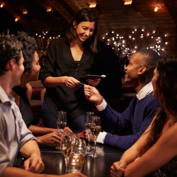 speeding up the paying process at restaurants and bars