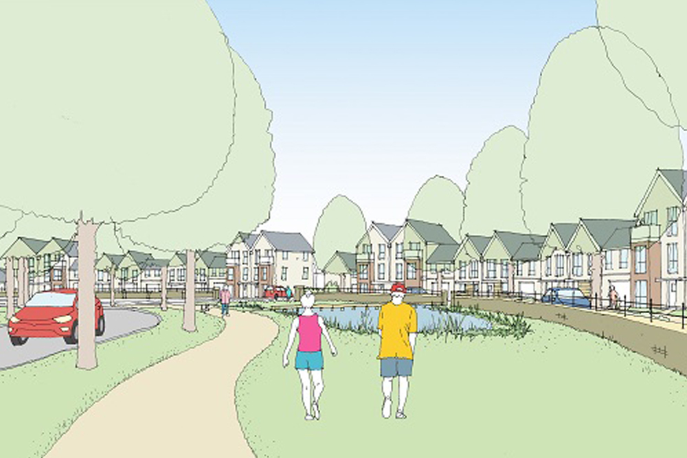 Bovis Homes and Metropolitan Thames Valley Housing will deliver properties at Cambourne West, near Cambridge